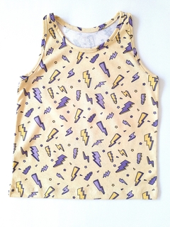 MUSCULOSA RAYOS AMARILLA