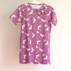 REMERON Unicornios violeta M/C
