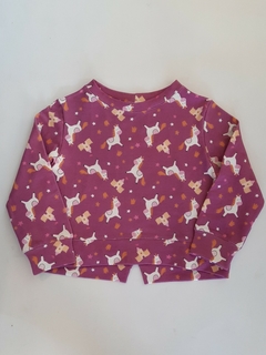 Buzo Princesa Unicornios Violeta - comprar online
