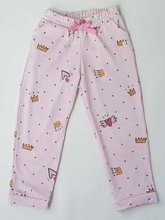JOGGER CORONAS ROSA