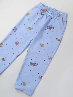 JOGGER CORONAS CELESTE - comprar online