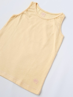 MUSCULOSA BASICA AMARILLA - comprar online