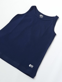 MUSCULOSA BASICA AZUL - comprar online