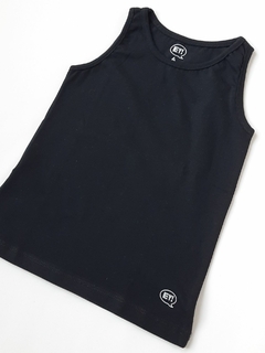 MUSCULOSA BASICA NEGRA - comprar online