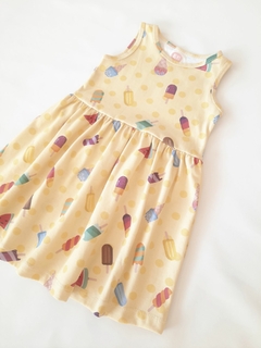 VESTIDO HELADOS AMARILLO - EY! Tienda