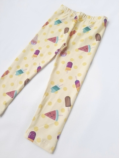 CALZA HELADOS AMARILLOS - comprar online