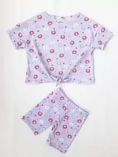 REMERA NUDO LIKE LILA en internet