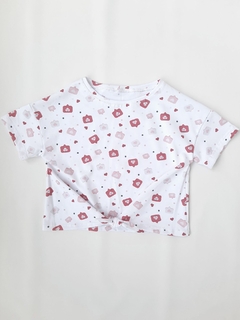 REMERA NUDO LIKE BLANCO