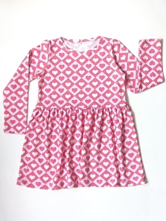 VESTIDO CORAZONES ROJO en internet