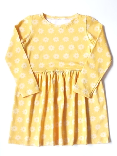 VESTIDO FLORES AMARILLO