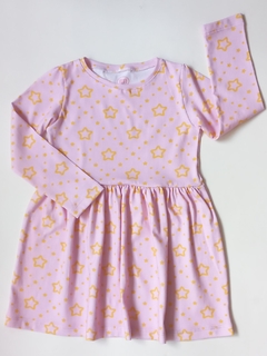 VESTIDO ESTRELLAS ROSA en internet