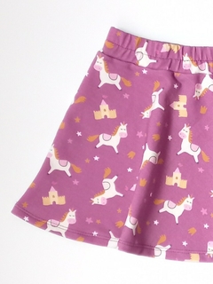 Falda Rustico Unicornios violeta en internet