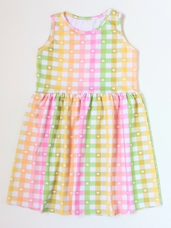 VESTIDO CUADROS CITRIC - comprar online