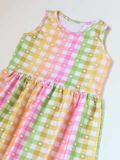 VESTIDO CUADROS CITRIC - tienda online