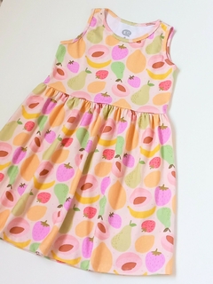 VESTIDO FRUTAS NARANJA - comprar online