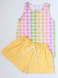 Imagen de MUSCULOSA CUADROS CITRIC