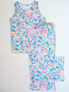 MUSCULOSA GEO VERDE - EY! Tienda