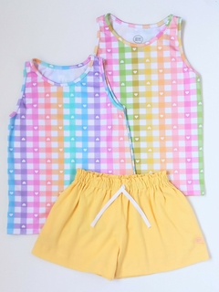 MUSCULOSA CUADROS CITRIC en internet