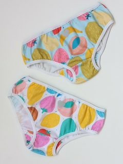 PACK FRUTAS CELESTE/BLANCA