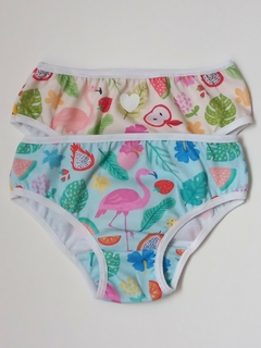 PACK TROPICAL CELESTE/AMARILLO
