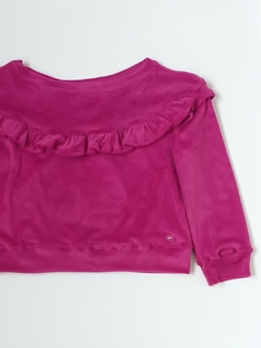 BUZO VOLADO FUCSIA PLUSH - comprar online
