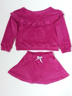 BUZO VOLADO FUCSIA PLUSH