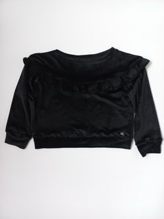 BUZO VOLADO NEGRO PLUSH en internet