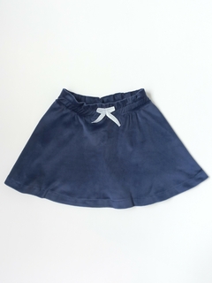POLLERA PLUSH AZUL - comprar online