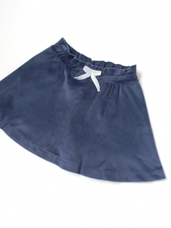 POLLERA PLUSH AZUL - EY! Tienda