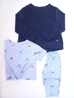 BUZO PRINCESA AZUL PLUSH CORDEROY