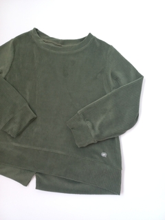 BUZO PRINCESA VERDE PLUSH CORDEROY - comprar online