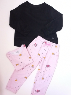 BUZO PRINCESA NEGRO PLUSH CORDEROY en internet
