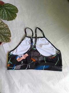 TOP HALTER BOSQUE - LIGANDO ENERGÍAS