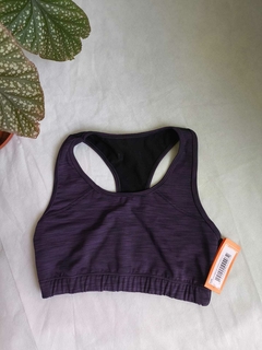 TOP VIOLETA JASPEADO