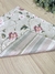 Lugar Americano dupla face Floral Rosa - comprar online