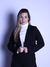 Blazer Cropped Preto - HOFFE