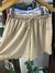 Short chiffon bege na internet