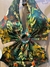 Maiô Argola Madeira estampado - Fabi Rocha Boutique