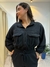 Conjunto moletom flanelado preto na internet