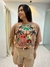 Short alfaiataria recorte lateral bege - Fabi Rocha Boutique