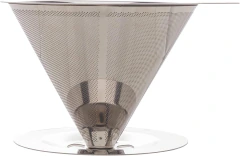 Filtro para Café de Aço Inox 13cm x 10,5cm - Utilidades, Mesa Posta e Decoração | OREN Utilidades
