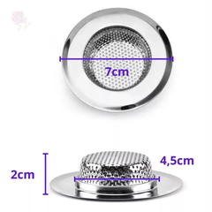 Ralo Para Pia Western Home 72 Mm - Inox na internet