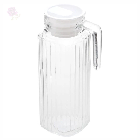 Jarra Porta de Geladeira Lyor Vidro Incolor 1 Litro