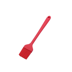 Pincel culinario de silicone vermelho 25x4cm