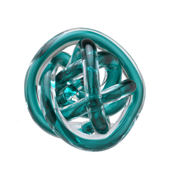 Bola de Vidro Turquesa Decorativa 9cm Mabruk