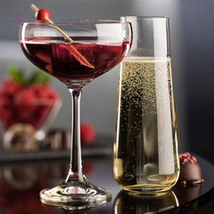 Jogo de 4 taças de cristal para coquetel Praline 180 ml na internet