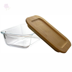 Pote Hermético 600 Ml Tampa Lock Bambu Casambiente na internet
