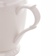 Bule Porcelana P/ Chá Alto Relevo Branco 1l Wolff na internet