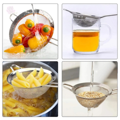 Peneira Em Aço Inox 12cm Cozinha Casambiente - comprar online