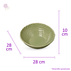Bowl Tigela Verde Colonia Verde Cristina 3 Litros - comprar online